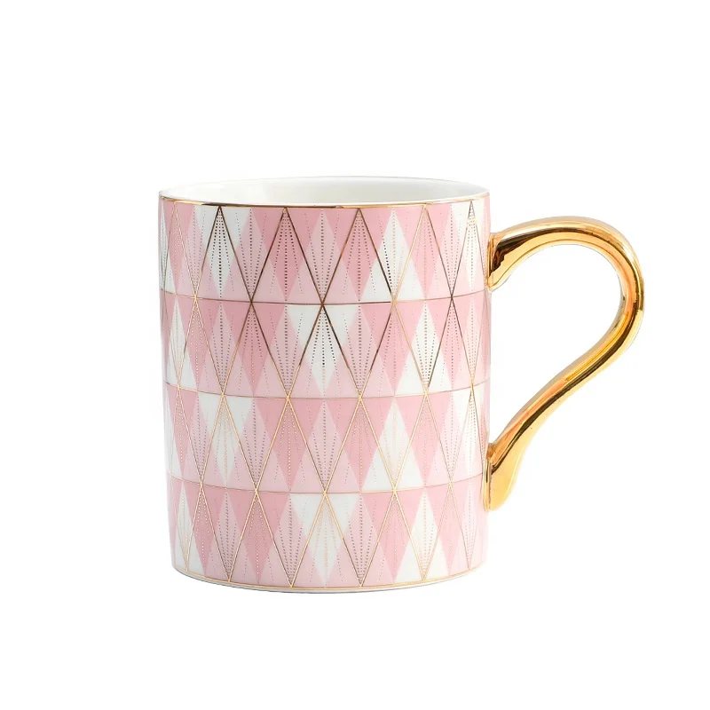 British Style Luxury Ceramic Cafe Mug European Porcelain Gold Handle Lovers Cup Couple Mug Nordic Coffee Mug, A,b,c,d
British Style Luxury Ceramic Cafe Mug European Porcelain Gold Handle Lovers Cup Couple Mug Nordic Coffee Mug, A,b,c,d