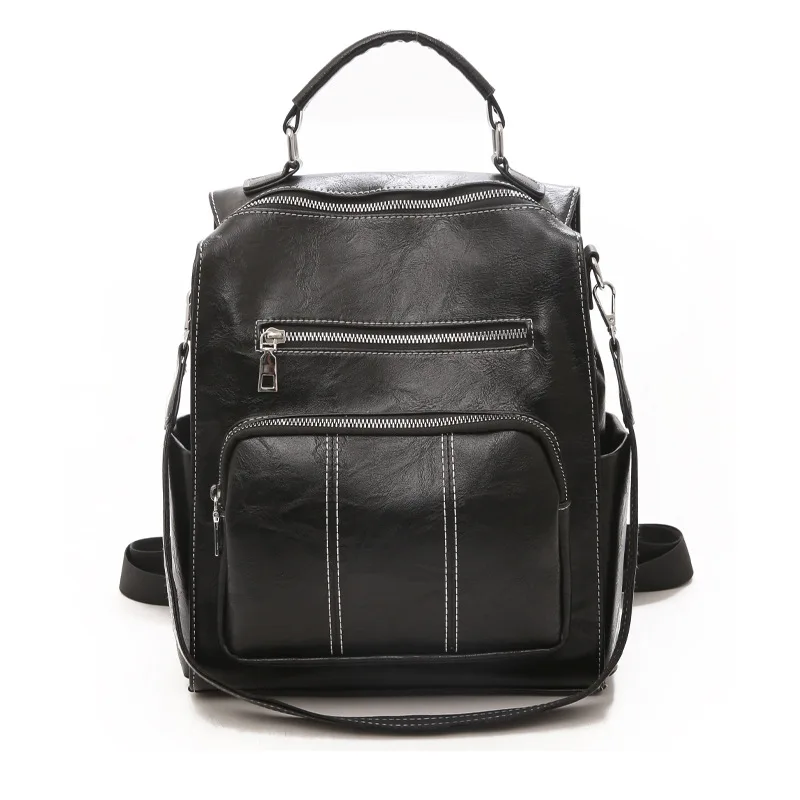 Fashion PU Leather Vegan Colors Waterproof Ladies Back Packs Bag Large Capacity Girl Backpack Casual Travel Backpacks for Woman, 5 colors
Fashion PU Leather Vegan Colors Waterproof Ladies Back Packs Bag Large Capacity Girl Backpack Casual Travel Backpacks for Woman, 5 colors
