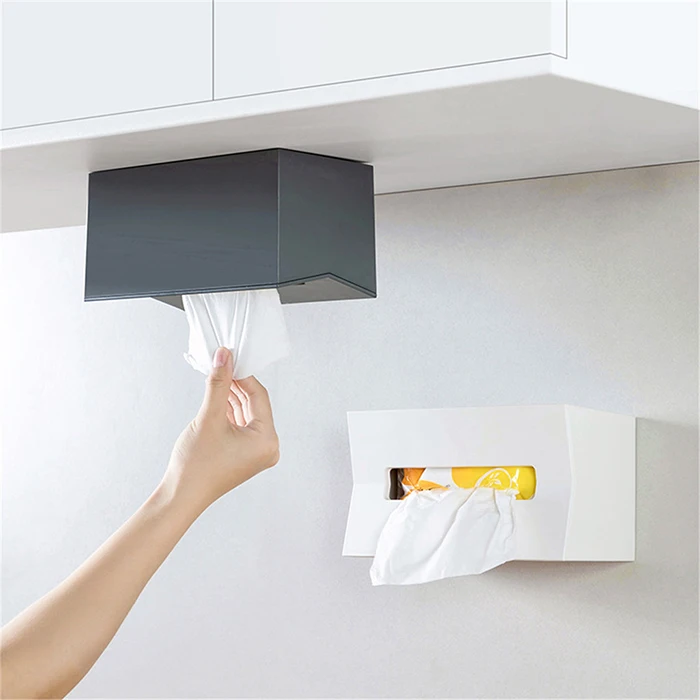 Multi-function Desktop Tray Wall-mounted Bathroom Paper Towel Storage Box Plastic Napkin Container Holder Towel organizer
Multi-function Desktop Tray Wall-mounted Bathroom Paper Towel Storage Box Plastic Napkin Container Holder Towel organizer