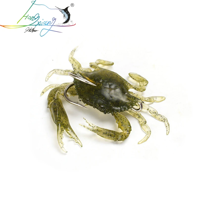 Silicone Road Bait 3D Simulation Crab Bait With Hook Sea Fishing Bait Tackle Soft Lure
Silicone Road Bait 3D Simulation Crab Bait With Hook Sea Fishing Bait Tackle Soft Lure