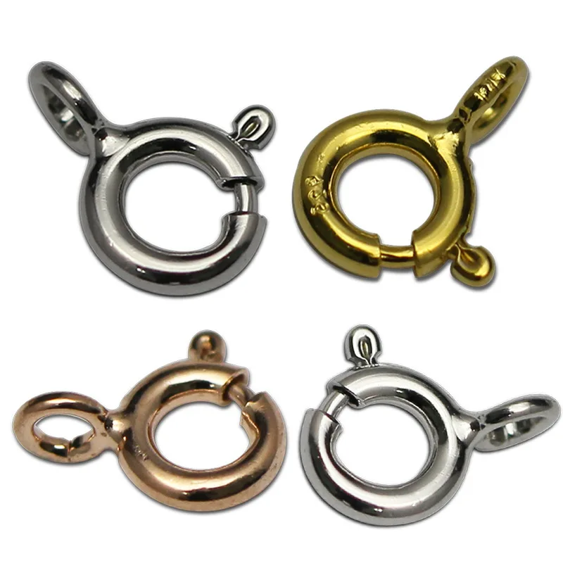wholesale 925 sterling silver spring clasp necklaces jewelry clasp findings for DIY, Silver,gold,rose gold, white gold
wholesale 925 sterling silver spring clasp necklaces jewelry clasp findings for DIY, Silver,gold,rose gold, white gold