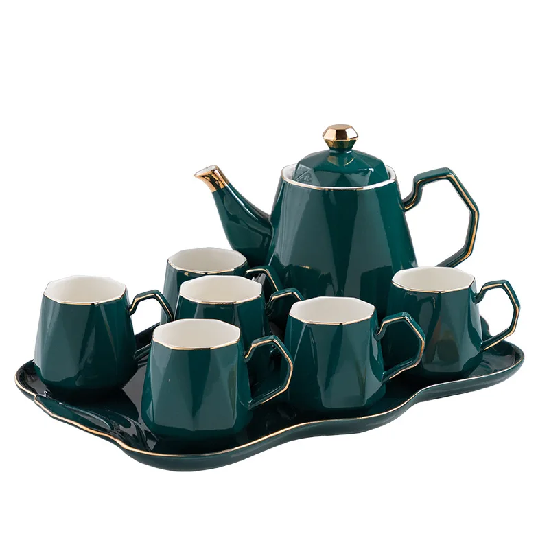 8oz Tea Cup Set Cappuccino Cups British Coffee Cups Porcelain Tea Set-Service of 8pcs, Customized color
8oz Tea Cup Set Cappuccino Cups British Coffee Cups Porcelain Tea Set-Service of 8pcs, Customized color