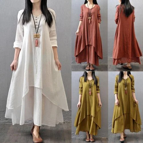 New Arrival Comfortable Fabric Big Bottom O-Neck Long Sleeve Women Casual Dress, Customized color
New Arrival Comfortable Fabric Big Bottom O-Neck Long Sleeve Women Casual Dress, Customized color
