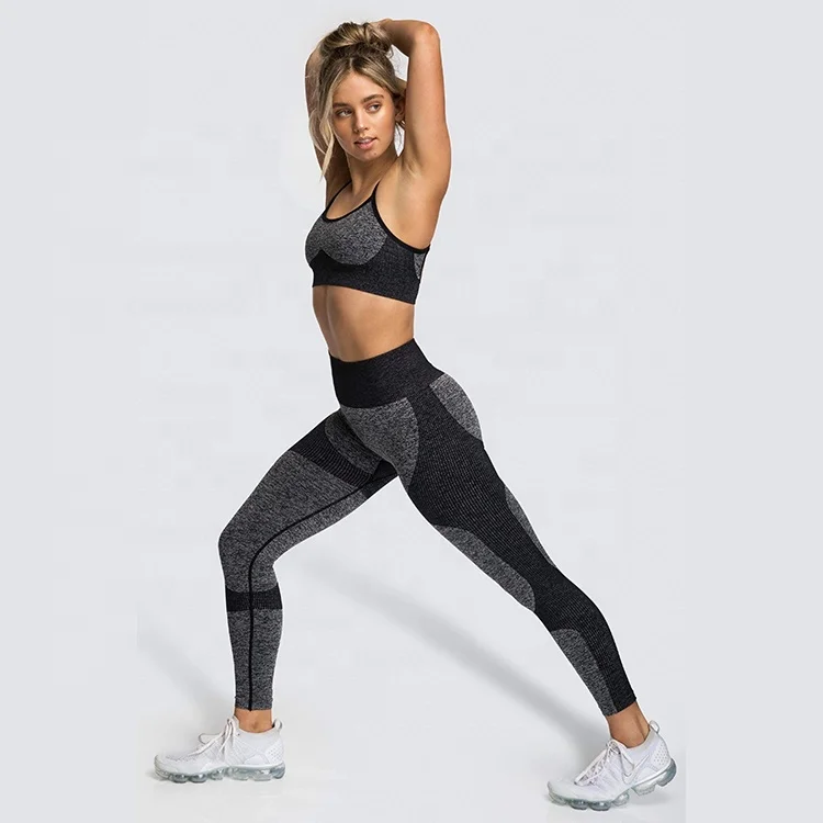 Seamless modern yoga set women fitness yoga wear pants sports bra sets yoga legging set, Customized colors
Seamless modern yoga set women fitness yoga wear pants sports bra sets yoga legging set, Customized colors