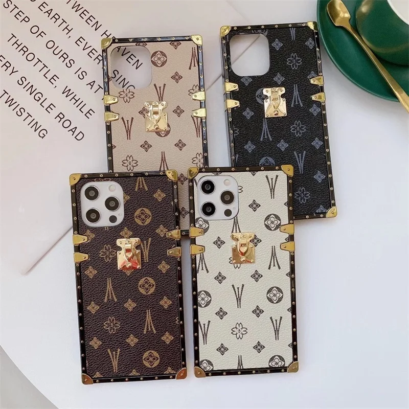 Fashion Square Leather Phone Case For iPhone 12mini 11 Pro XS MAX XR 7 8 Plus SE Luxury Geometric cover Wholesale DHL
Fashion Square Leather Phone Case For iPhone 12mini 11 Pro XS MAX XR 7 8 Plus SE Luxury Geometric cover Wholesale DHL