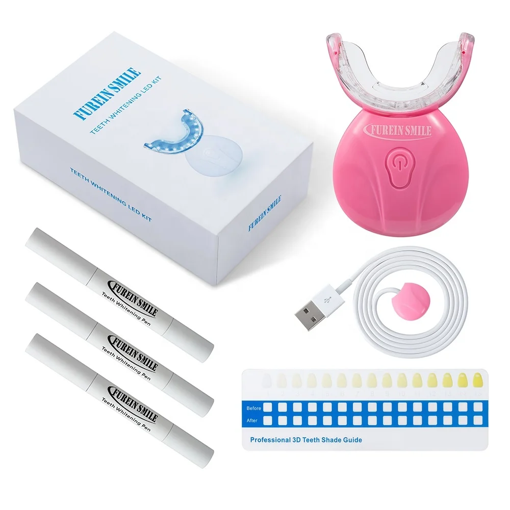 USA Best Selling Carbamide Peroxide Teeth Whitening Kit Home LED Luxury Package, White
USA Best Selling Carbamide Peroxide Teeth Whitening Kit Home LED Luxury Package, White