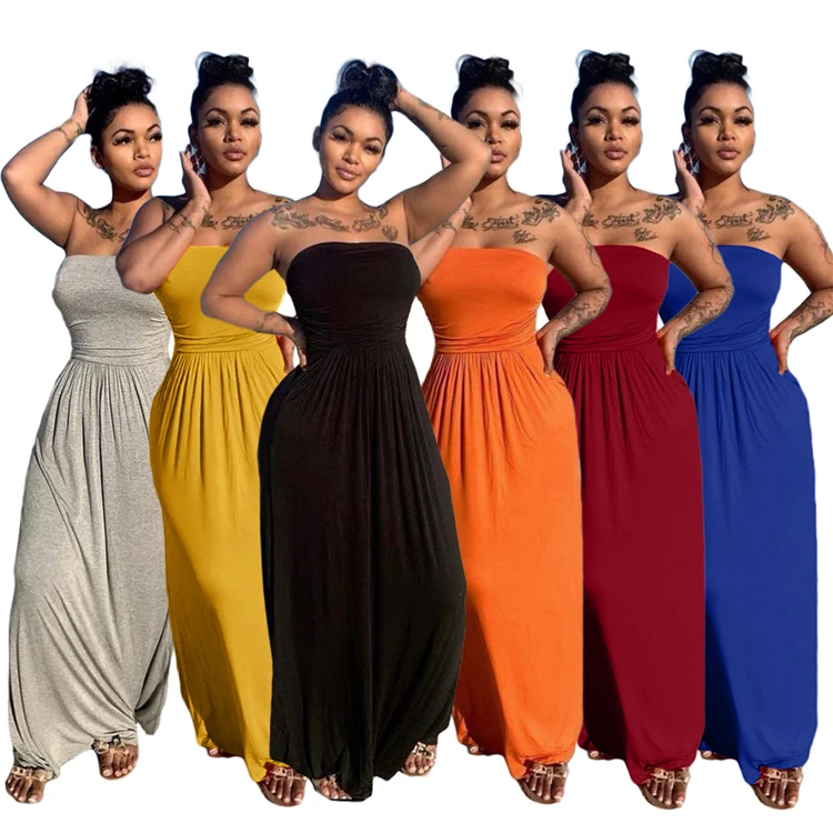 DUODUOCOLOR Solid color sexy stylish loose strapless dresses women 2021 summer selling clothing leisure D97644
DUODUOCOLOR Solid color sexy stylish loose strapless dresses women 2021 summer selling clothing leisure D97644
