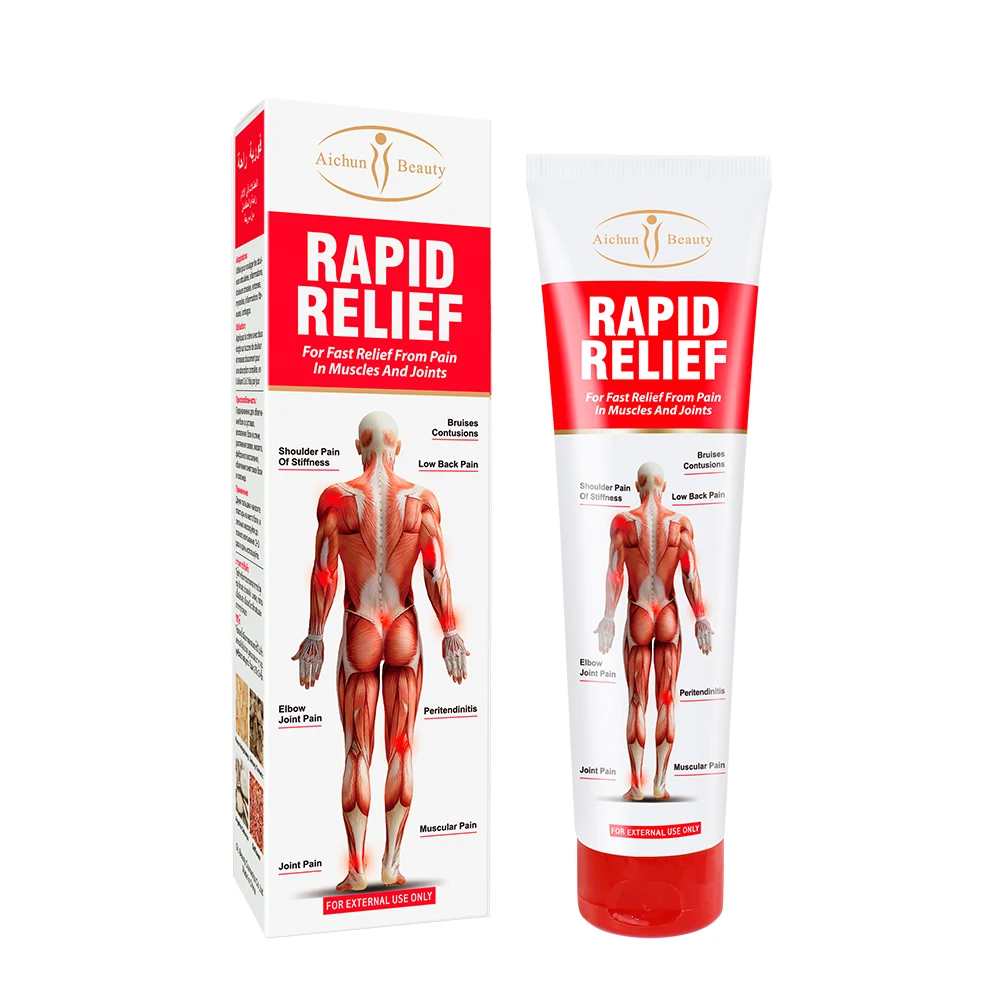 Hot Sale Aichun Beauty Fast Relief From Pain In Muscles Ands Joints 100ml Rapid Relief Gel
Hot Sale Aichun Beauty Fast Relief From Pain In Muscles Ands Joints 100ml Rapid Relief Gel