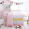 Healthy Organic Fabric Baby Crib Bedding Sets For Girls
