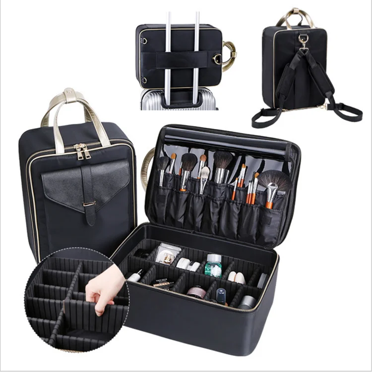 Makeup Bag Artist Cosmetics Case Travel Makeup Kits Organizer Portable Trolley Professional Makeup Bag
Makeup Bag Artist Cosmetics Case Travel Makeup Kits Organizer Portable Trolley Professional Makeup Bag