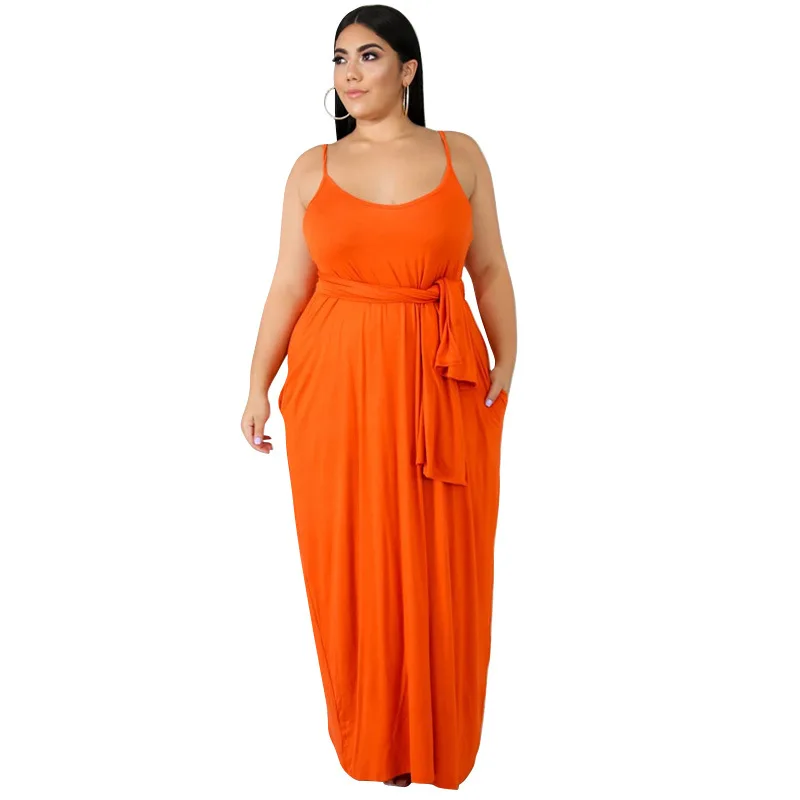 Stock high-quality sleeveless long casual dresses with backless belt plus size women cloths 2022 suspender skirt
Stock high-quality sleeveless long casual dresses with backless belt plus size women cloths 2022 suspender skirt