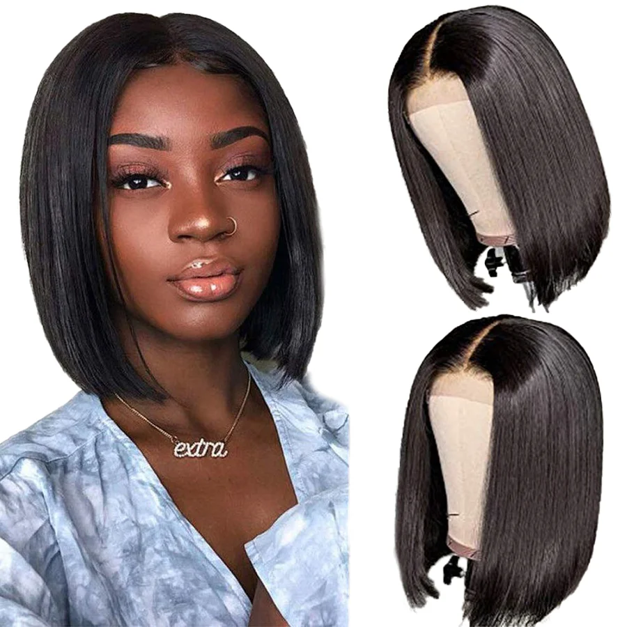 Funtoninght hot sale bob wigs in stock 10-16 inches transparent lace front wigs for black women synthetic, Pic showed
Funtoninght hot sale bob wigs in stock 10-16 inches transparent lace front wigs for black women synthetic, Pic showed