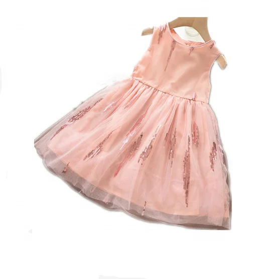 B24626A New summer children wear dress soft sequins embroidered sleeveless dress, Pink, champagne
B24626A New summer children wear dress soft sequins embroidered sleeveless dress, Pink, champagne