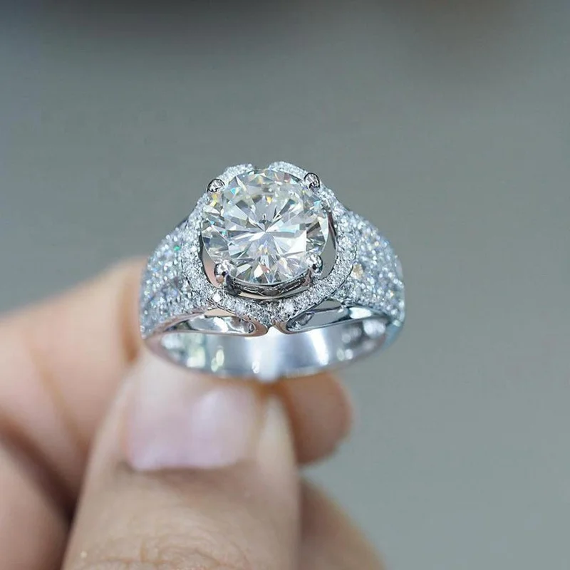 Simple White Round CZ Ring Classic Wedding Rings Exquisite Finger Ring For Women Alliance Engagement Ring Zirconia Jewelry
Simple White Round CZ Ring Classic Wedding Rings Exquisite Finger Ring For Women Alliance Engagement Ring Zirconia Jewelry