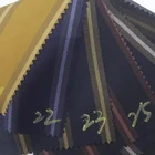 good selling Plain TR polyester rayon stripe Dyed woven fabric price per meter
