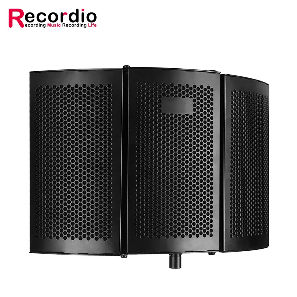 GAZ-300 Foldable studio microphone soundproof filter for Desktop Recording Studio mic pop filter, Black
GAZ-300 Foldable studio microphone soundproof filter for Desktop Recording Studio mic pop filter, Black