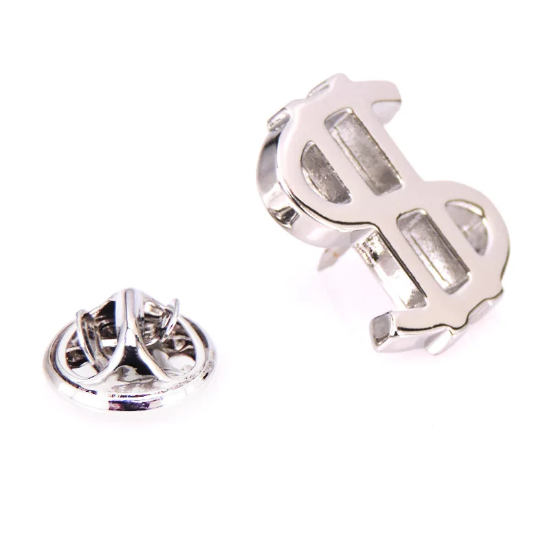 Personalized Classic Dollar Sign Badge Pins Jewelry Brooch Accessories Clothes Decoration, Picture shows
Personalized Classic Dollar Sign Badge Pins Jewelry Brooch Accessories Clothes Decoration, Picture shows
