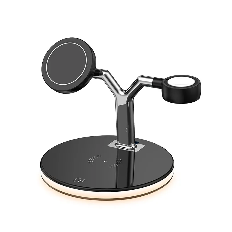 New Trend Qi Wireless Charger Magnetic 3 In 1 25W Fast Charging Station Multifunctional Wireless Charger
New Trend Qi Wireless Charger Magnetic 3 In 1 25W Fast Charging Station Multifunctional Wireless Charger