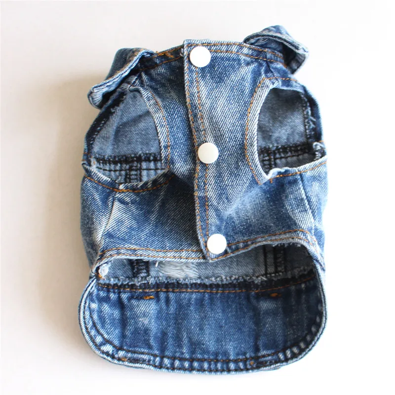 Wholesale High Quality Solid Autumn Blue Jean Puppy Vest Small Denim Dog Fashion Pet Jacket
Wholesale High Quality Solid Autumn Blue Jean Puppy Vest Small Denim Dog Fashion Pet Jacket