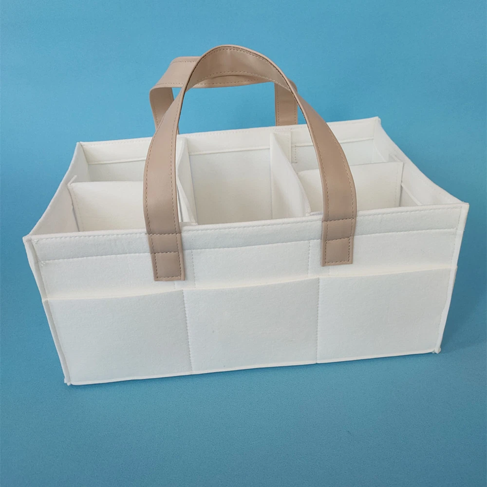 New arrival felt diaper caddy in storage boxes&bins felt diaper organizer nappy caddy, Customized color
New arrival felt diaper caddy in storage boxes&bins felt diaper organizer nappy caddy, Customized color