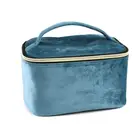 2019 fashion velvet travel makeup cosmetic pouch bag organizer toiletry case bag