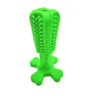 2019 Dog Chew Products Teeth Clean 100% Silicone Toothbrush Pet Cleaning Sticker Cleaner Chewing Molar Dog Toy