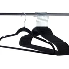 GCG Product 2020 Non Slip Space Saving Kids Clothes hangers,Plastic Coat Hanger,Metal Cloth Hanger
