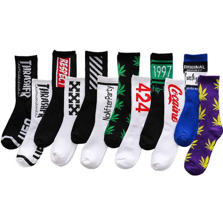 Ins Hot Designer Fashion Women Men Custom Cotton Crew Socks Hip-hop Medium Stockings Street Sports Socks
Ins Hot Designer Fashion Women Men Custom Cotton Crew Socks Hip-hop Medium Stockings Street Sports Socks