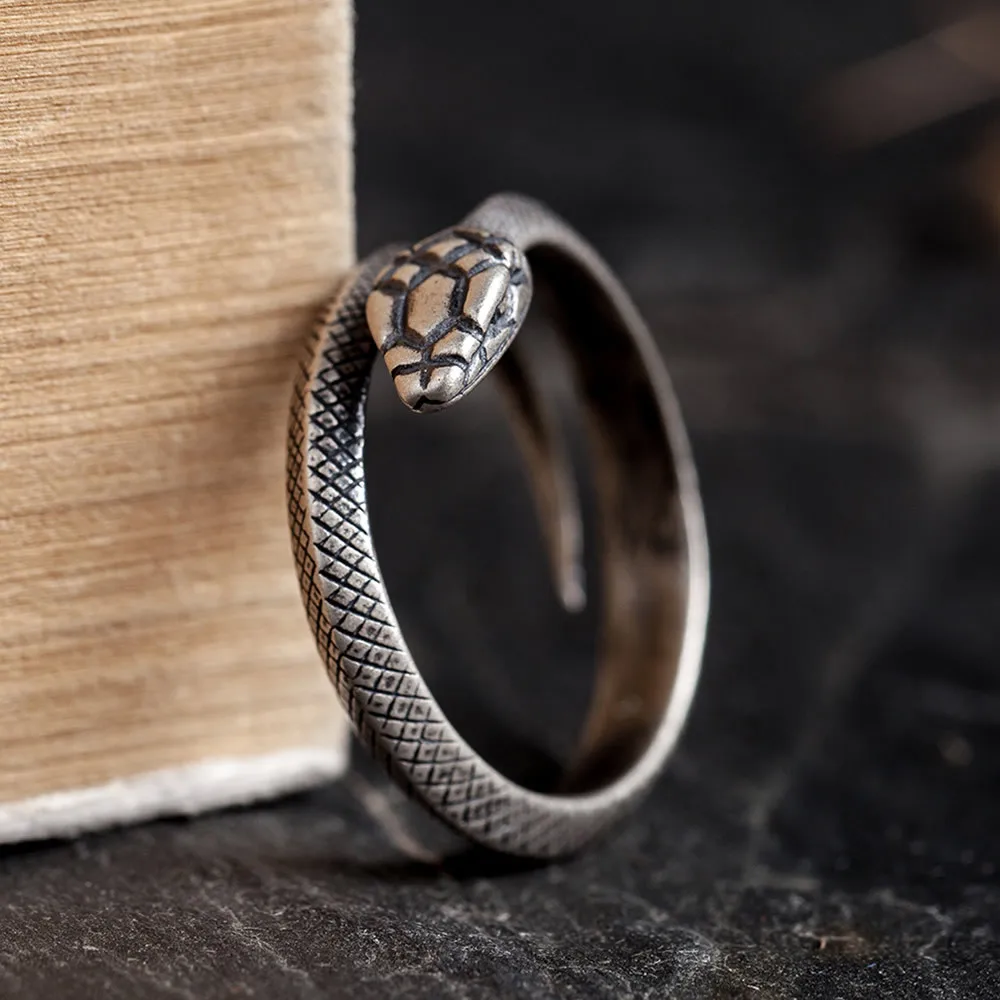 Personalized S925 Sterling Silver Snake Rings Punk Rock Jewelry Mens Snake Rings
Personalized S925 Sterling Silver Snake Rings Punk Rock Jewelry Mens Snake Rings
