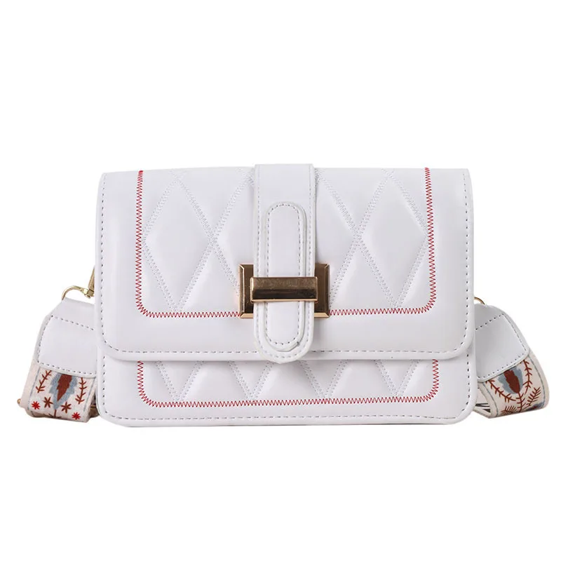 2021 new retro-textured lady bag fashion western broadband cross-body bag with rhomboid embroidered line shoulder bag
2021 new retro-textured lady bag fashion western broadband cross-body bag with rhomboid embroidered line shoulder bag