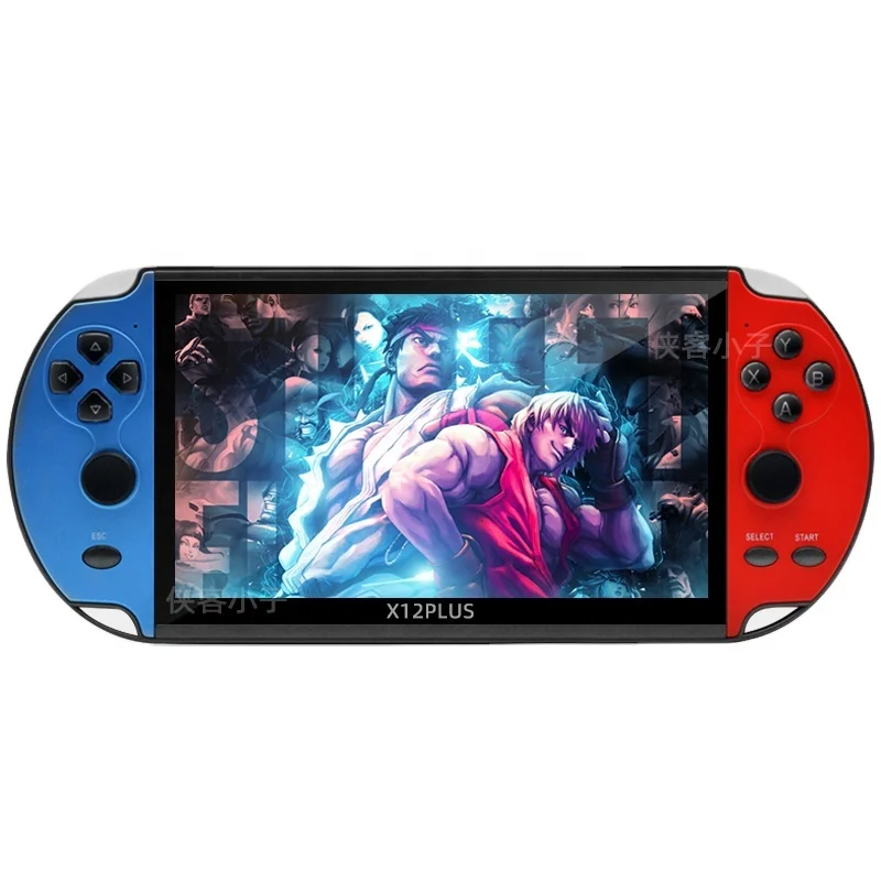 K X12 plus 7 inch 128 bits retro video games player handheld game console for psp games
K X12 plus 7 inch 128 bits retro video games player handheld game console for psp games