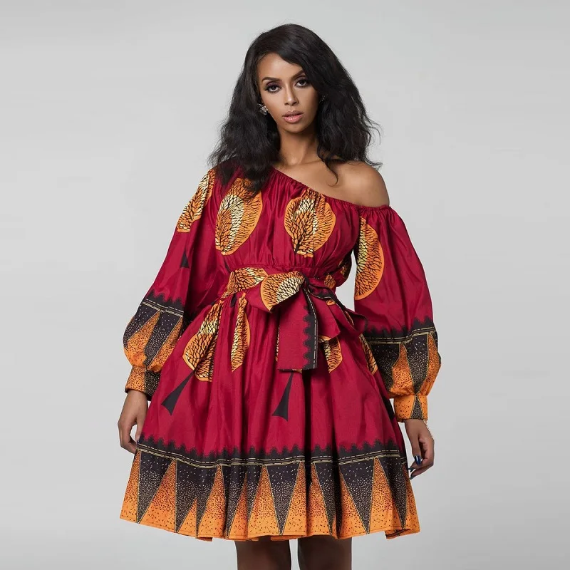 2021 new arrivals Digital Printed Puffy Top Sexy Slanted Shoulder Elastic Shrink Dress Short Skirt
2021 new arrivals Digital Printed Puffy Top Sexy Slanted Shoulder Elastic Shrink Dress Short Skirt