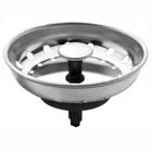 Stainless Steel Mesh Net Strainer Sink strainer Tub basket sink drain basket B13-A