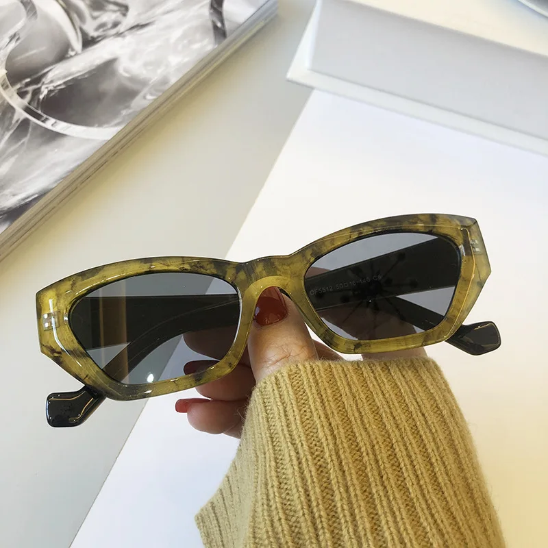 Vintage Leopard Cat Eye Sunglasses Women Men 2021 Brand Design Retro Green Small Frame Square Sun Glasses UV400
Vintage Leopard Cat Eye Sunglasses Women Men 2021 Brand Design Retro Green Small Frame Square Sun Glasses UV400