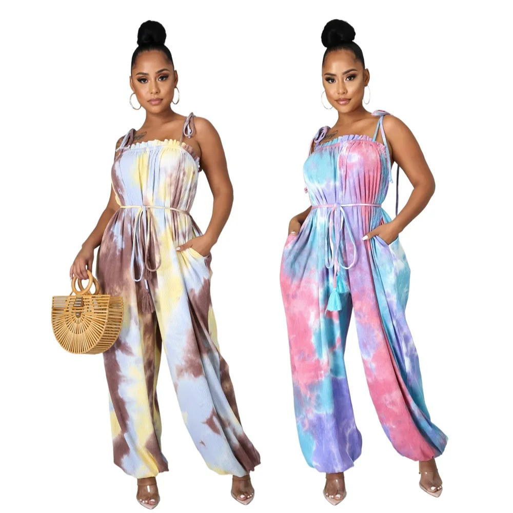 DUODUOCOLOR Fashion printed suspenders loose sleeveless bandage high quality sexy jumpsuit 2021 new womens clothing D10541, Pink, brown
DUODUOCOLOR Fashion printed suspenders loose sleeveless bandage high quality sexy jumpsuit 2021 new womens clothing D10541, Pink, brown