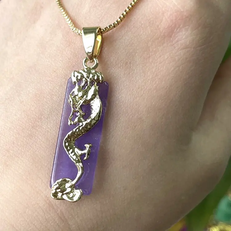 jialin jewelry jade pendant natural stone lavendar light green rectangle shape jade dragon necklace
jialin jewelry jade pendant natural stone lavendar light green rectangle shape jade dragon necklace