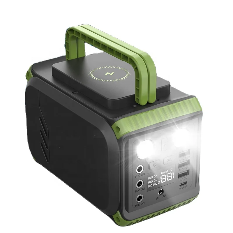 200W Peak Power Output 300W Portable Power Station Wireless Charging Power Bank UPS with DC Output
200W Peak Power Output 300W Portable Power Station Wireless Charging Power Bank UPS with DC Output