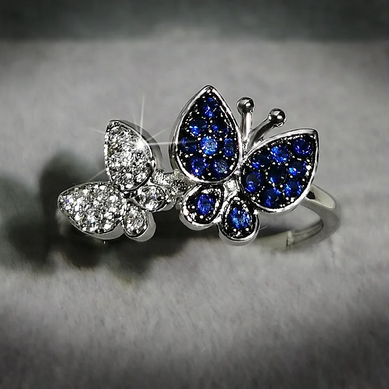 Butterfly Ring For Women Fashion Rings for Women Cubic Zircon Ring Party Jewelry 
Butterfly Ring For Women Fashion Rings for Women Cubic Zircon Ring Party Jewelry