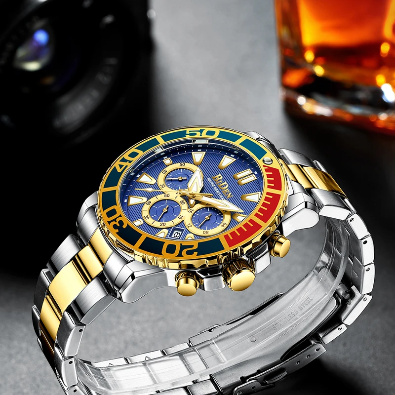 BIDEN latest design timepiece custom wrist watches stainless steel chronograph high quality mens watch
BIDEN latest design timepiece custom wrist watches stainless steel chronograph high quality mens watch