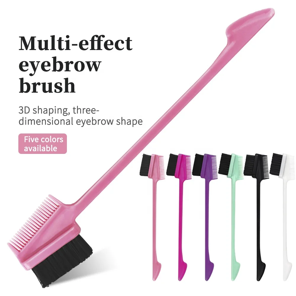 Hair Tools custom 3 in 1 Hair edge brush edge brush and comb double Eyebrow brush
Hair Tools custom 3 in 1 Hair edge brush edge brush and comb double Eyebrow brush