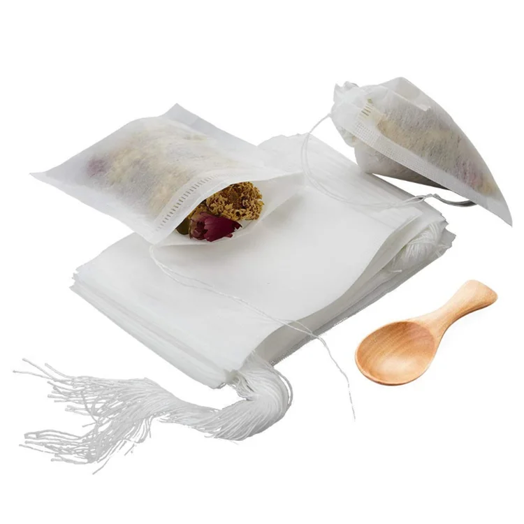 China factory supply high quality White bath Empty Non Woven bag Tea filter Bags with drawstring
China factory supply high quality White bath Empty Non Woven bag Tea filter Bags with drawstring