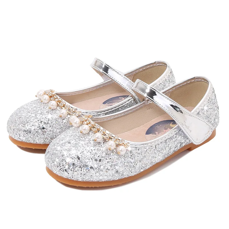 Girl Princess Shoes Flat Soft Sole Shoes WIth Pearl Elegant Dress Up Girl Fancy Princess Shoes for Cosplay Party
Girl Princess Shoes Flat Soft Sole Shoes WIth Pearl Elegant Dress Up Girl Fancy Princess Shoes for Cosplay Party