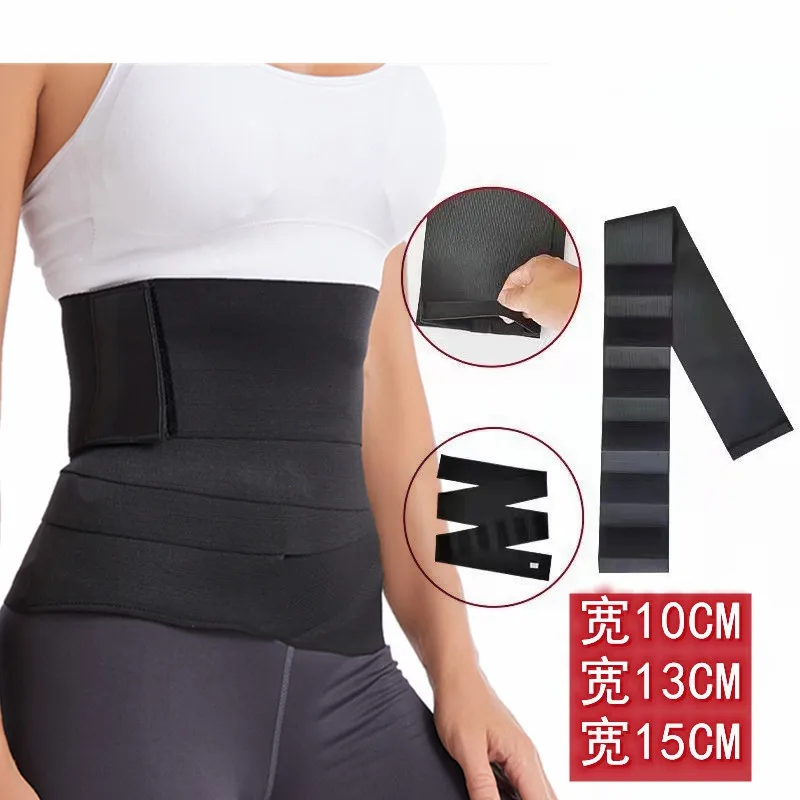 Women Waist Band Wraptrainer Body Shaper Bandage Tummy Control Slimming Belt Waist Trainer Wrap, Black white
Women Waist Band Wraptrainer Body Shaper Bandage Tummy Control Slimming Belt Waist Trainer Wrap, Black white