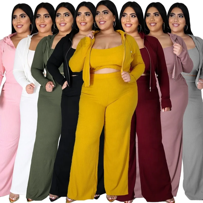 Sports And Leisure Suit Temperament Women Hoodie Sleeveless Vest Wide Leg Pants Three-piece Suit
Sports And Leisure Suit Temperament Women Hoodie Sleeveless Vest Wide Leg Pants Three-piece Suit