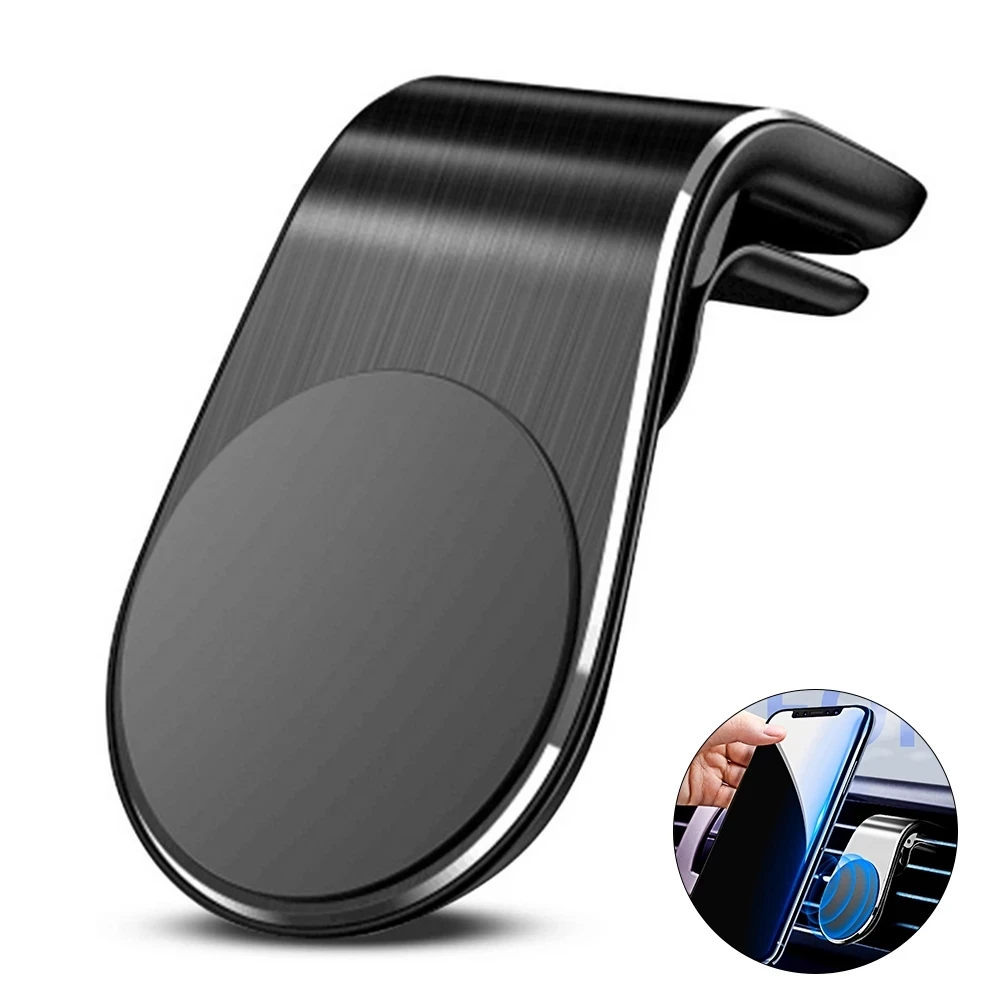 New Universal L-Shape Air Vent 360 Degree Rotation Mini Magnet Mobile Phone Holder For Car
New Universal L-Shape Air Vent 360 Degree Rotation Mini Magnet Mobile Phone Holder For Car