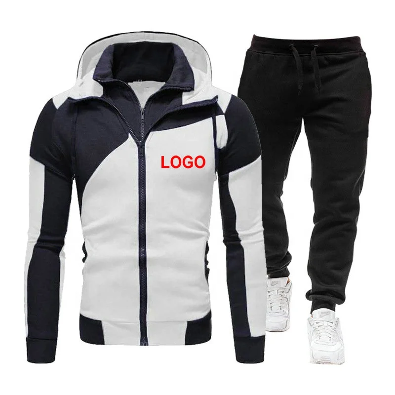 Wholesale Custom Logo Men Tracksuit 2 Piece Set Long Sleeve Gym Sweatsuit Jogging Suit Men
Wholesale Custom Logo Men Tracksuit 2 Piece Set Long Sleeve Gym Sweatsuit Jogging Suit Men