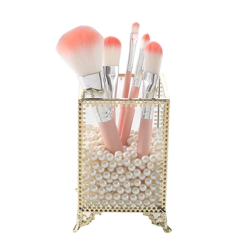 Silver/Gold Glass Makeup Brush Holder Vintage Make up Brush Holder Makeup Organizer with The Metal Laced, Silver/gold or customized
Silver/Gold Glass Makeup Brush Holder Vintage Make up Brush Holder Makeup Organizer with The Metal Laced, Silver/gold or customized