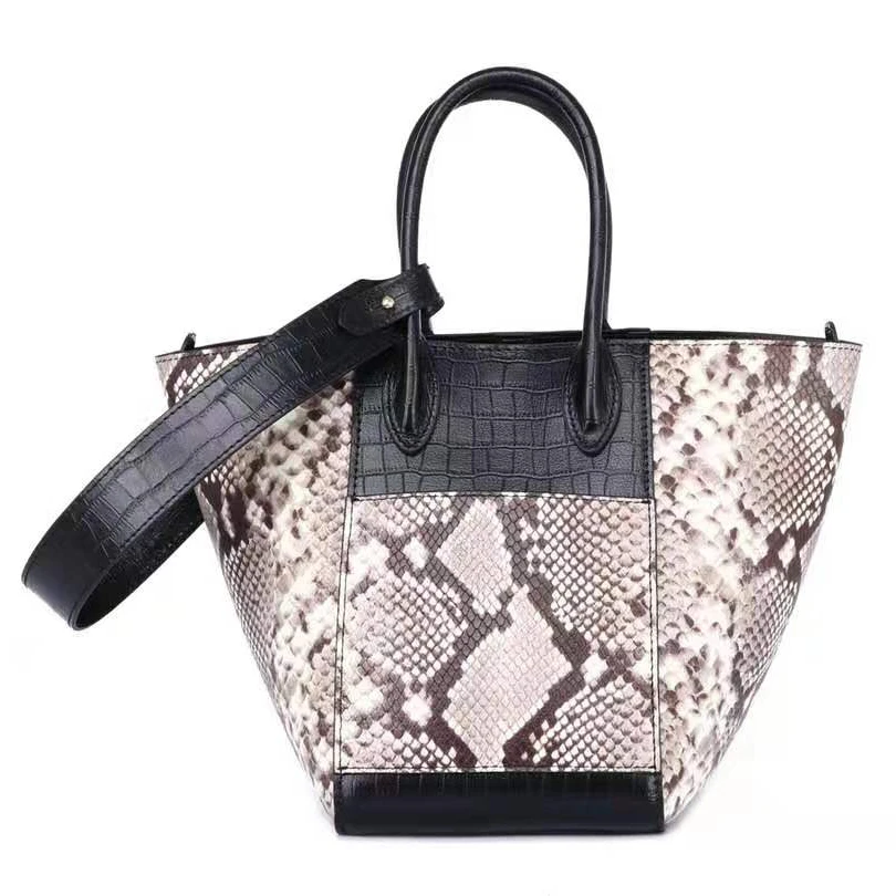 Best Quality Multicolor Leather Shoulder Bucket Bag Ladies Python Snakeskin Purse Tote Handbag for Women, More
Best Quality Multicolor Leather Shoulder Bucket Bag Ladies Python Snakeskin Purse Tote Handbag for Women, More
