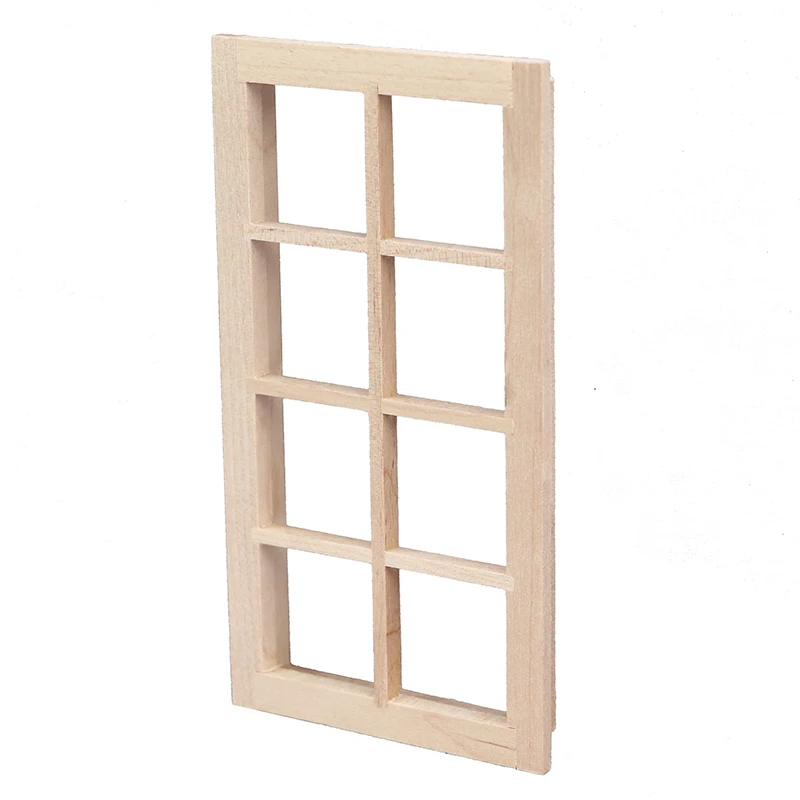 1:12 Wooden DOLLHOUSE mini base diy door and window small 8 grid window Bare Wood base can be colored
1:12 Wooden DOLLHOUSE mini base diy door and window small 8 grid window Bare Wood base can be colored