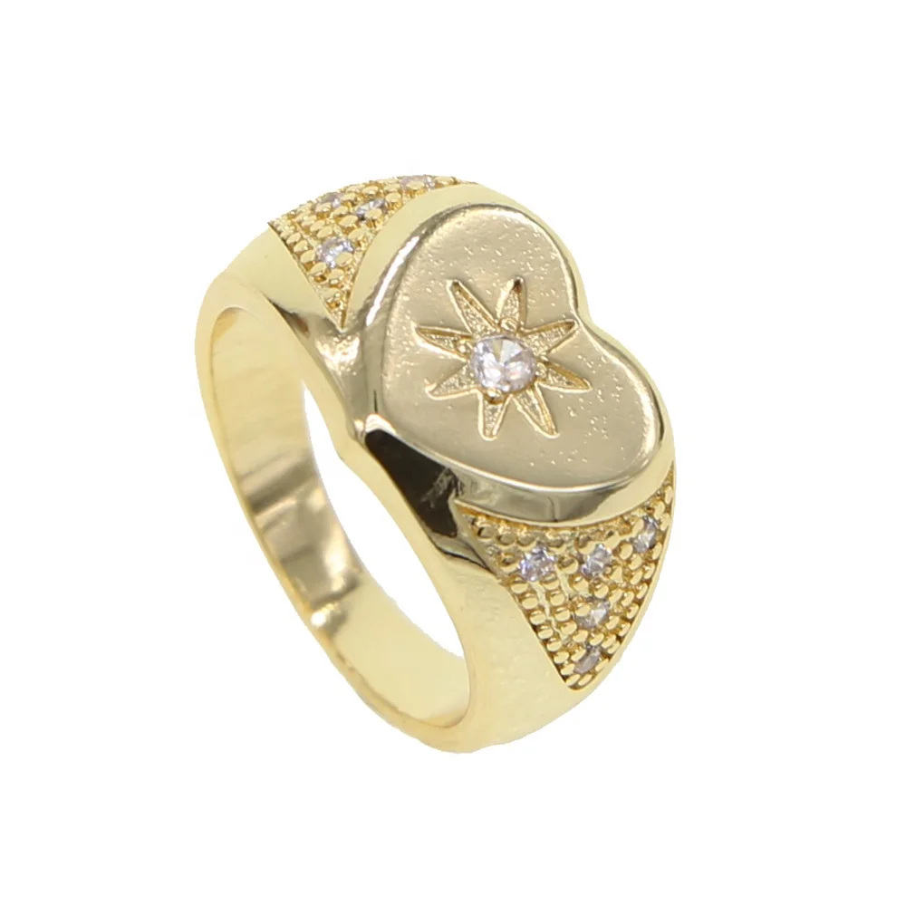 Gold Filled fashion jewelry valentines gift lovely cz heart Engagement women vintage Heart Starburst signet ring
Gold Filled fashion jewelry valentines gift lovely cz heart Engagement women vintage Heart Starburst signet ring